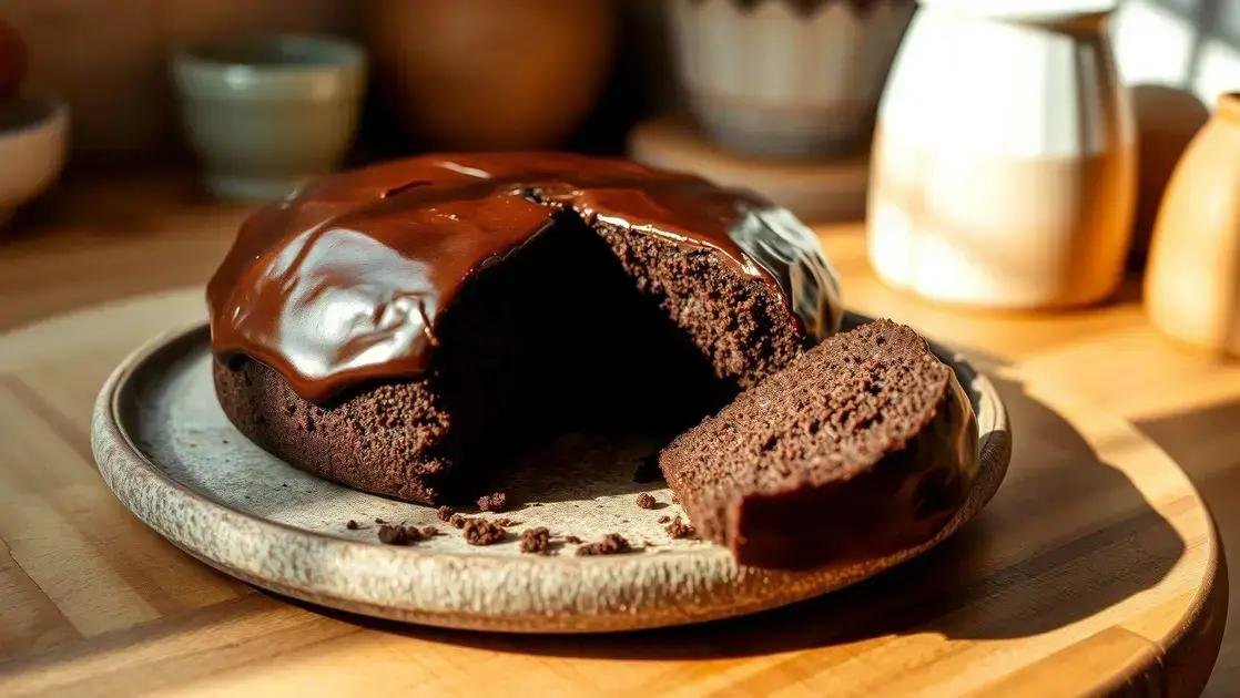 Bolo de chocolate