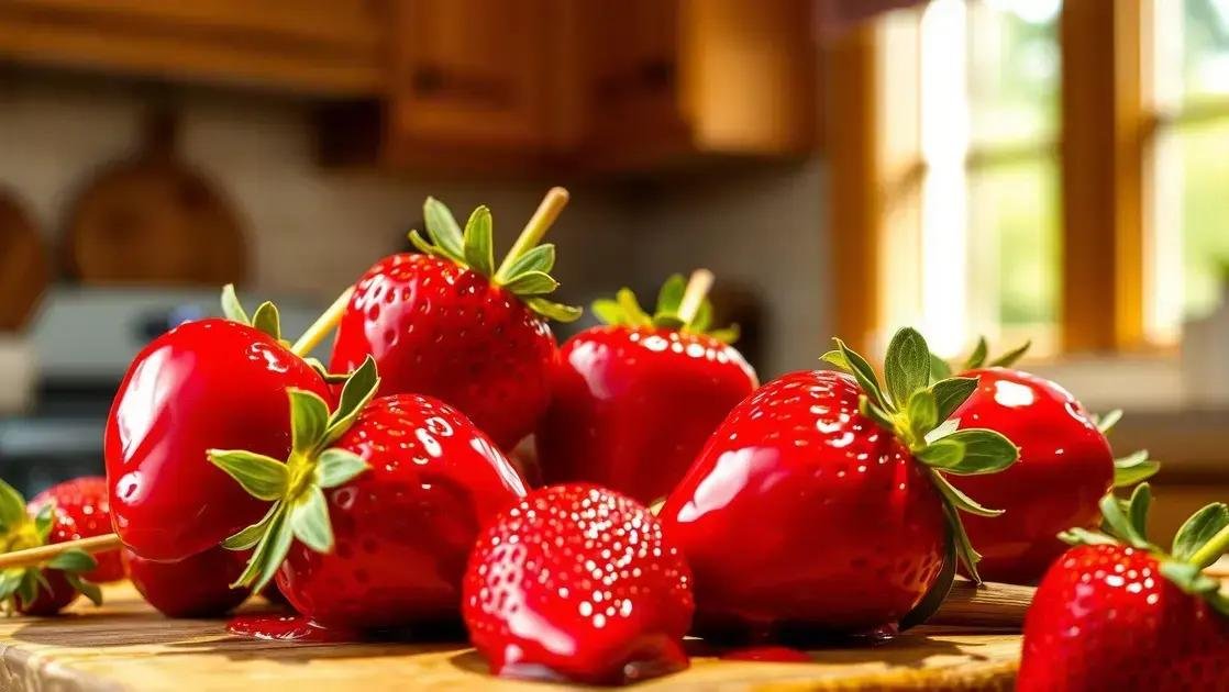 Calda morango do amor receita