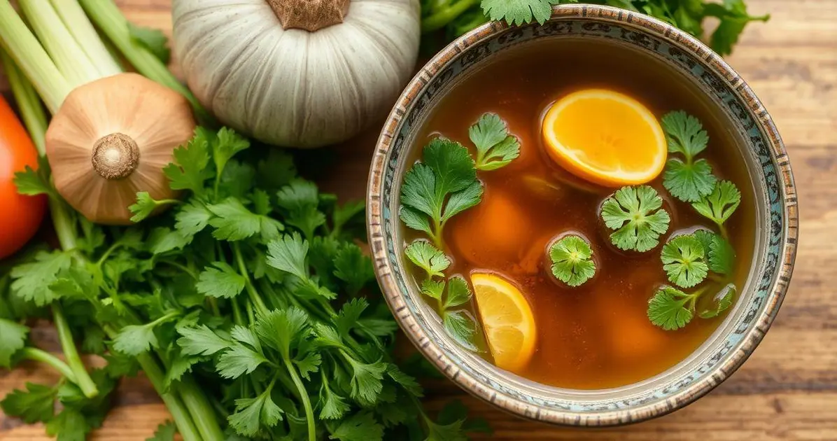 Como fazer caldo caseiro com sobras e temperos naturais