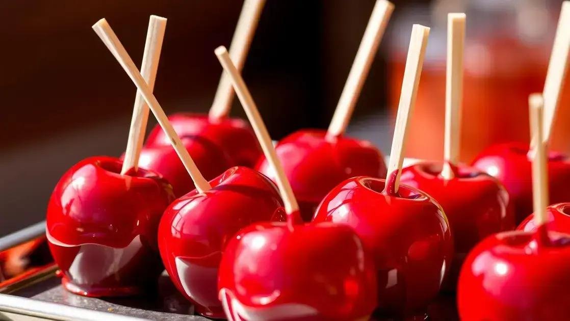 maçã do amor profissional