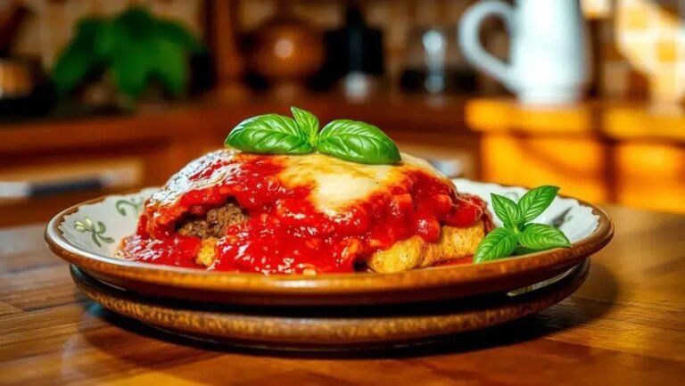 Bife à parmegiana