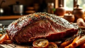 Carne assada no forno