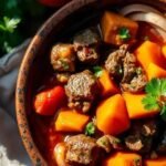 carne com batata doce