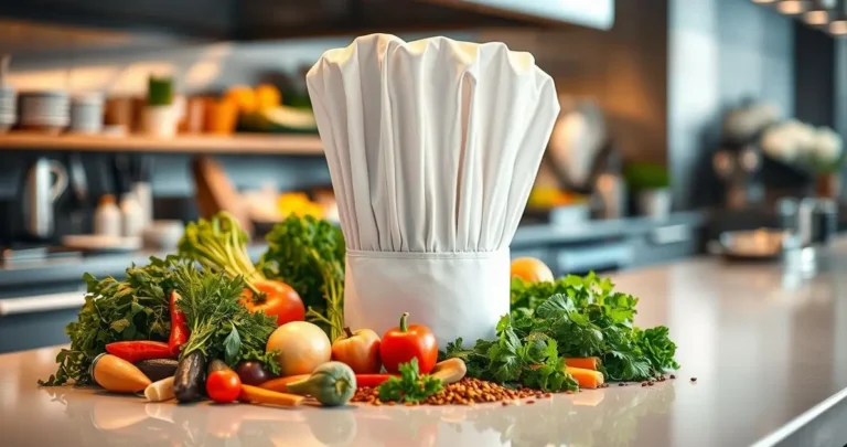 chapeu para chef de cozinha