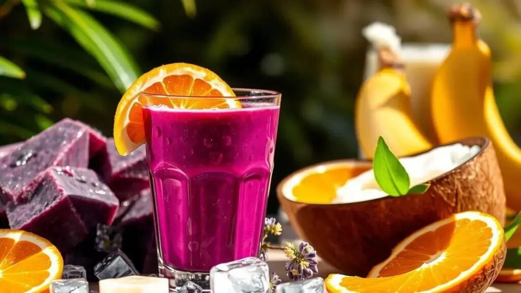 drink de açaí