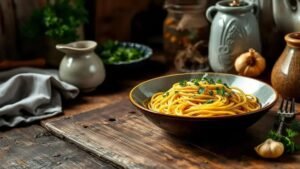 macarrão alho e óleo