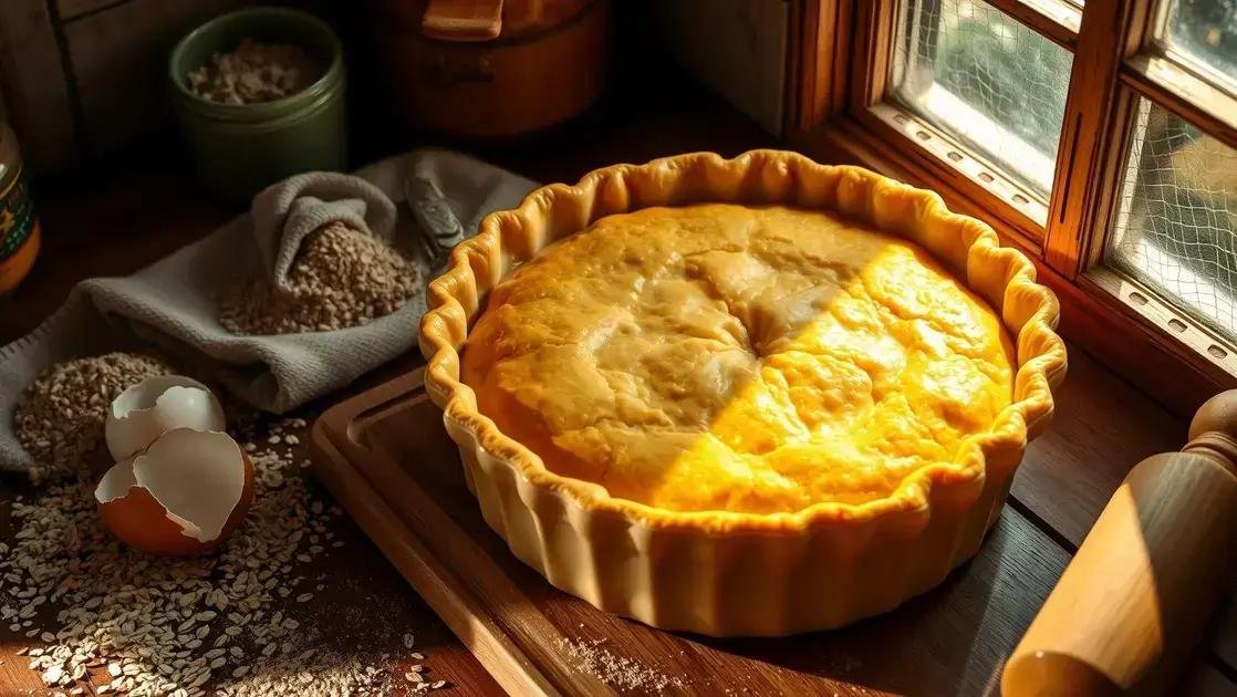 massa para torta de frango