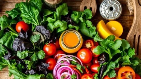 Receita de molho para salada