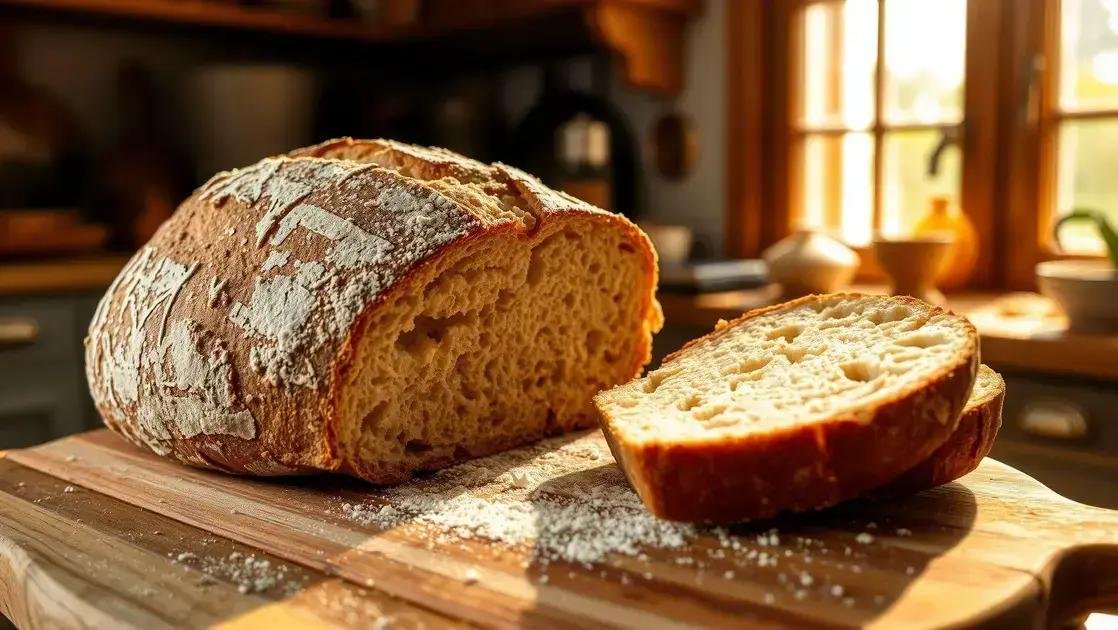 Pão com fermento natural