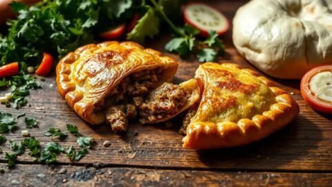 Receita de pastel caseiro simples