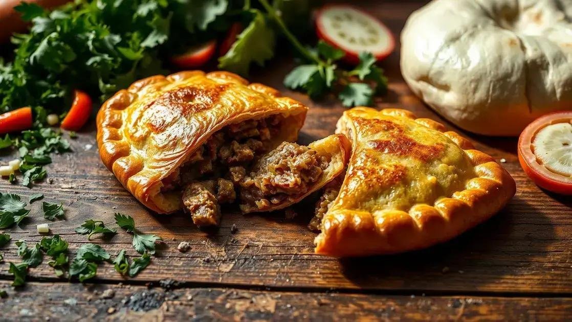 Pastel caseiro simples