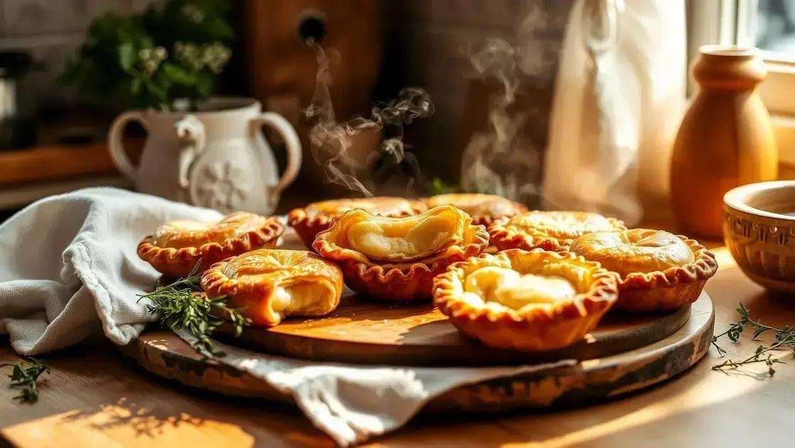 pastel com creme de leite