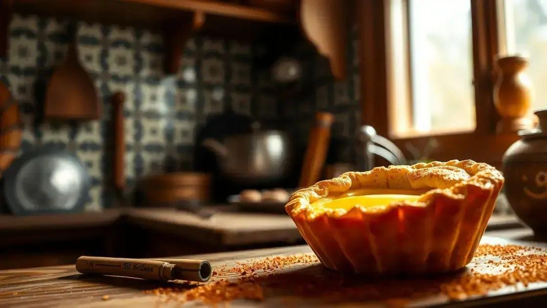 Pastel de belém receita original