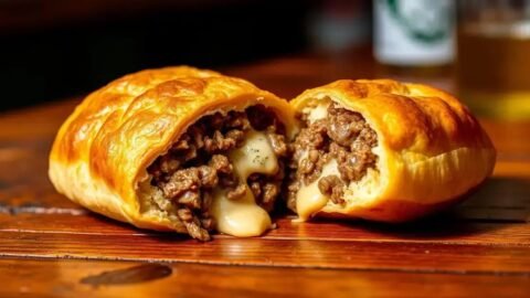 Receita de pastel frito caseiro