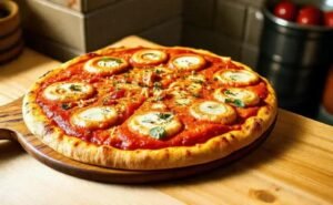 Pizza de frango com catupiry receita