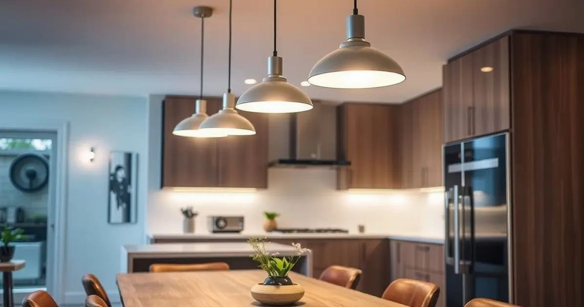 Qual melhor luminaria de led para cozinha