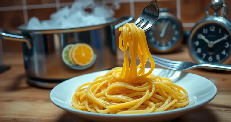 quanto tempo cozinhar o macarrao para ficar ao dente