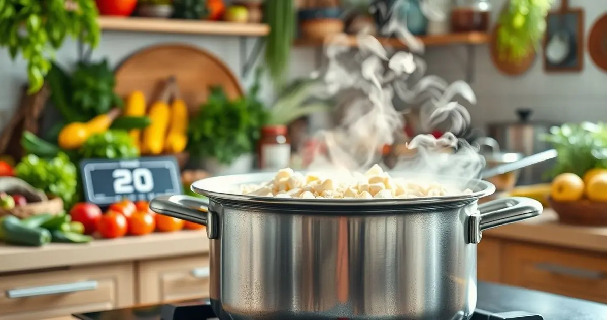 Quanto tempo para cozinhar mandioca para fritar