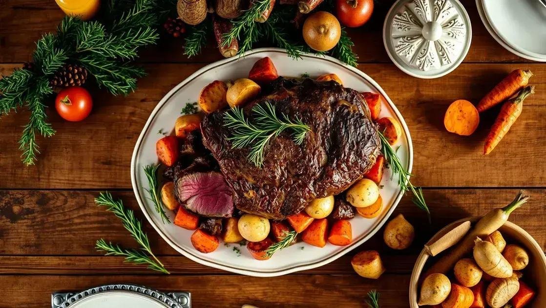 Receita de carne para o natal