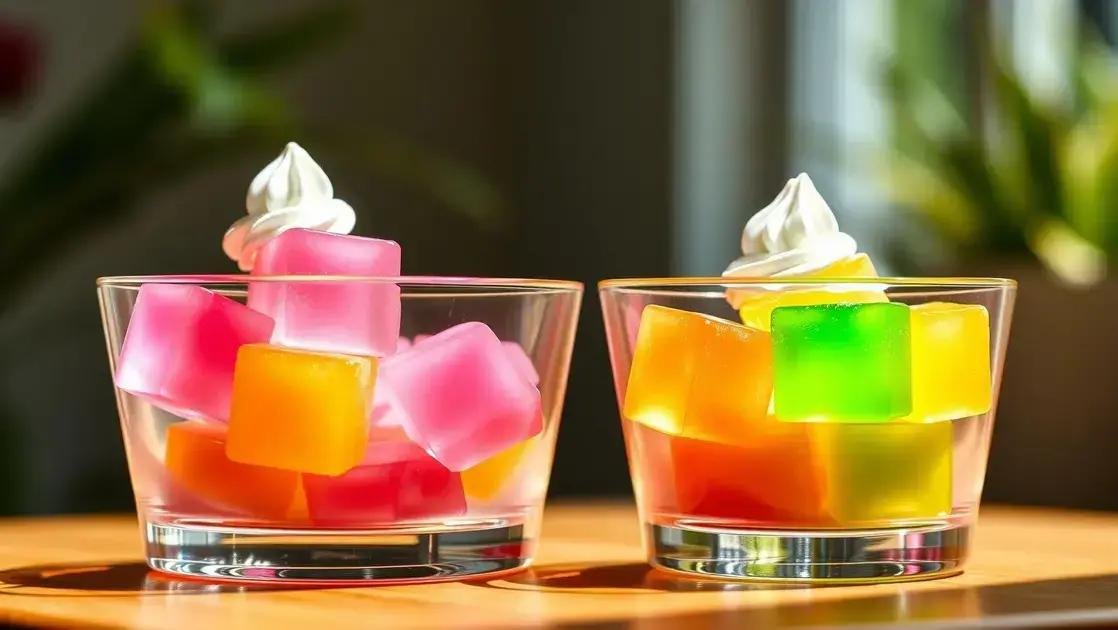 Receitas de sobremesa de gelatina