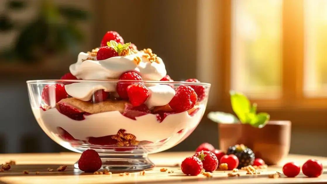 Receitas de sobremesa gelada