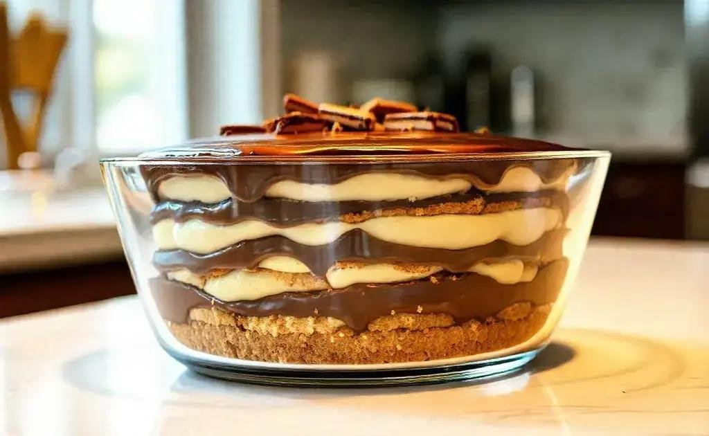 torta alemã na travessa