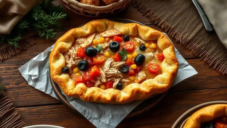Torta com massa de pastel