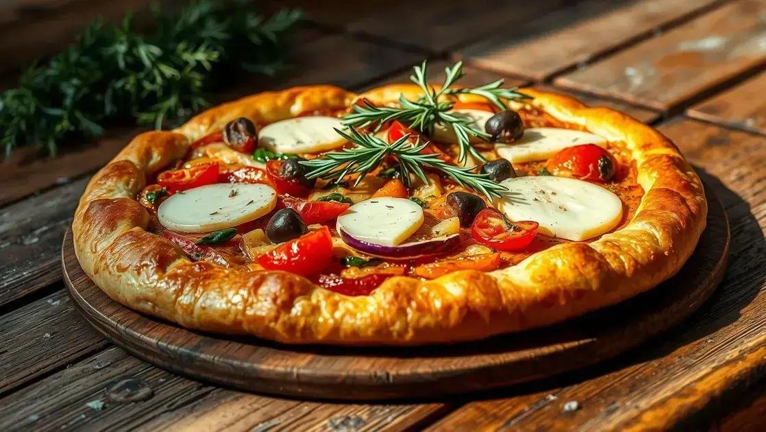 Torta com massa folhada