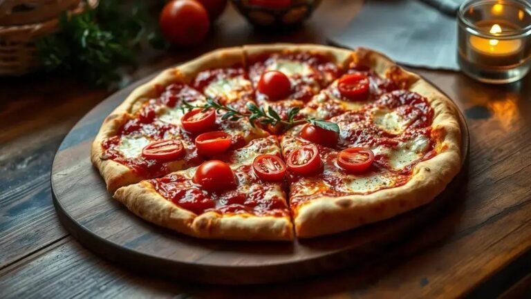 Pizza sem leite