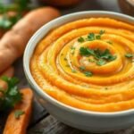 Purê de batata doce