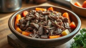 Receita de carne desfiada