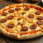 Receita de pizza calabresa