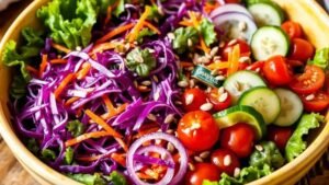 Receita de salada crua