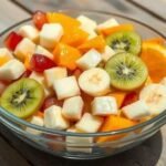 salada de frutas simples