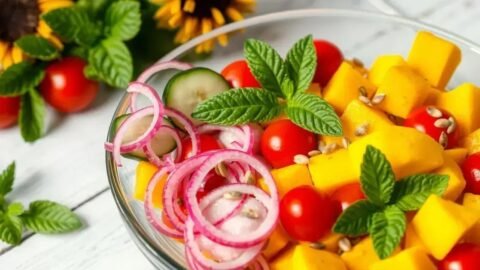 Receita de salada gostosa