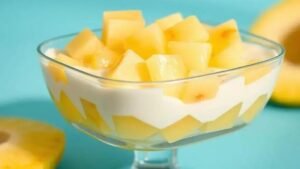 sobremesa de abacaxi com gelatina