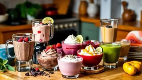 15 receitas de sobremesa de liquidificador