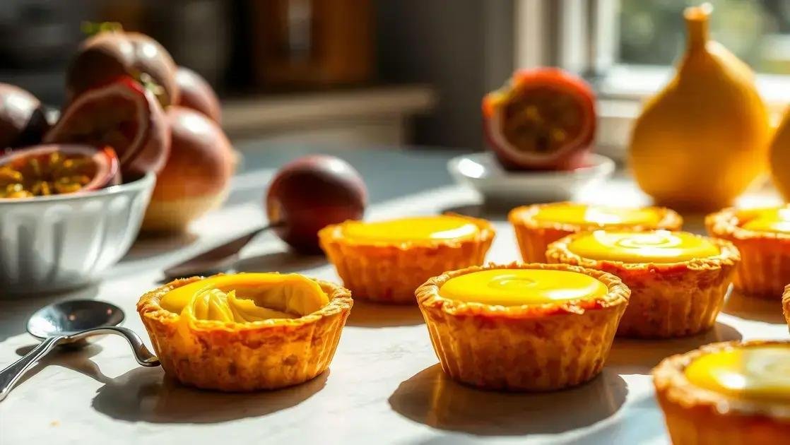 sobremesa de maracujá