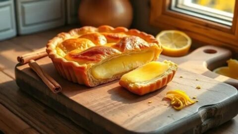 Tarte pastel de nata receita