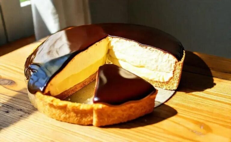 torta alemã com nata