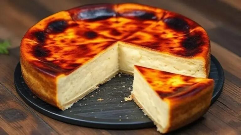 Torta basca espanhola