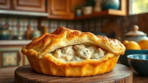 Receita de torta com massa podre