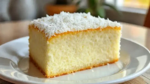 Receita de bolo gelado simples