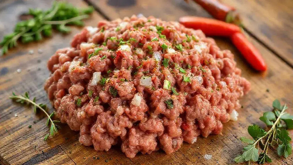 carne moída para pastel