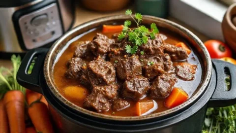 Receita de carne na pressão Receita de carne na pressão