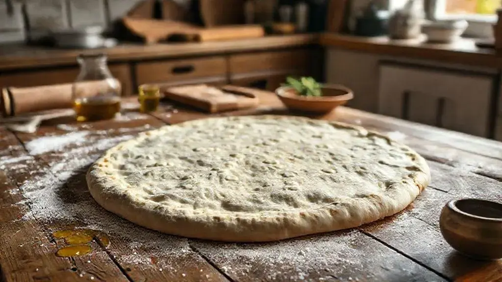 massa de pizza napolitana