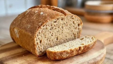 Receita de pão integral caseiro simples