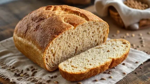 Receita de pão integral fácil e fofinho