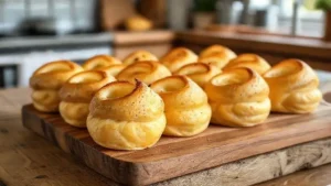 pastel assado de nata