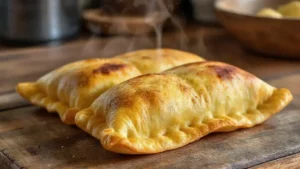 pastel de massa cozida fácil